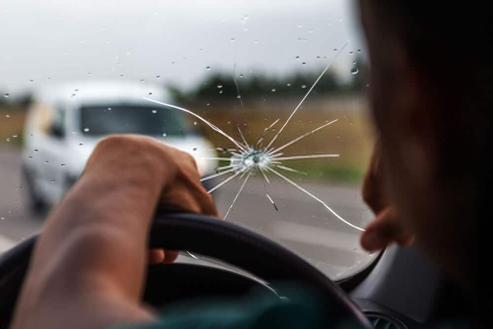 Is It Safe To Drive With A Cracked Windshield Can You Stop Crack   Cracked Windshield Safety 