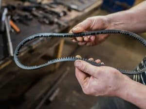 What are the possible signals that alerts you to change your timing belt