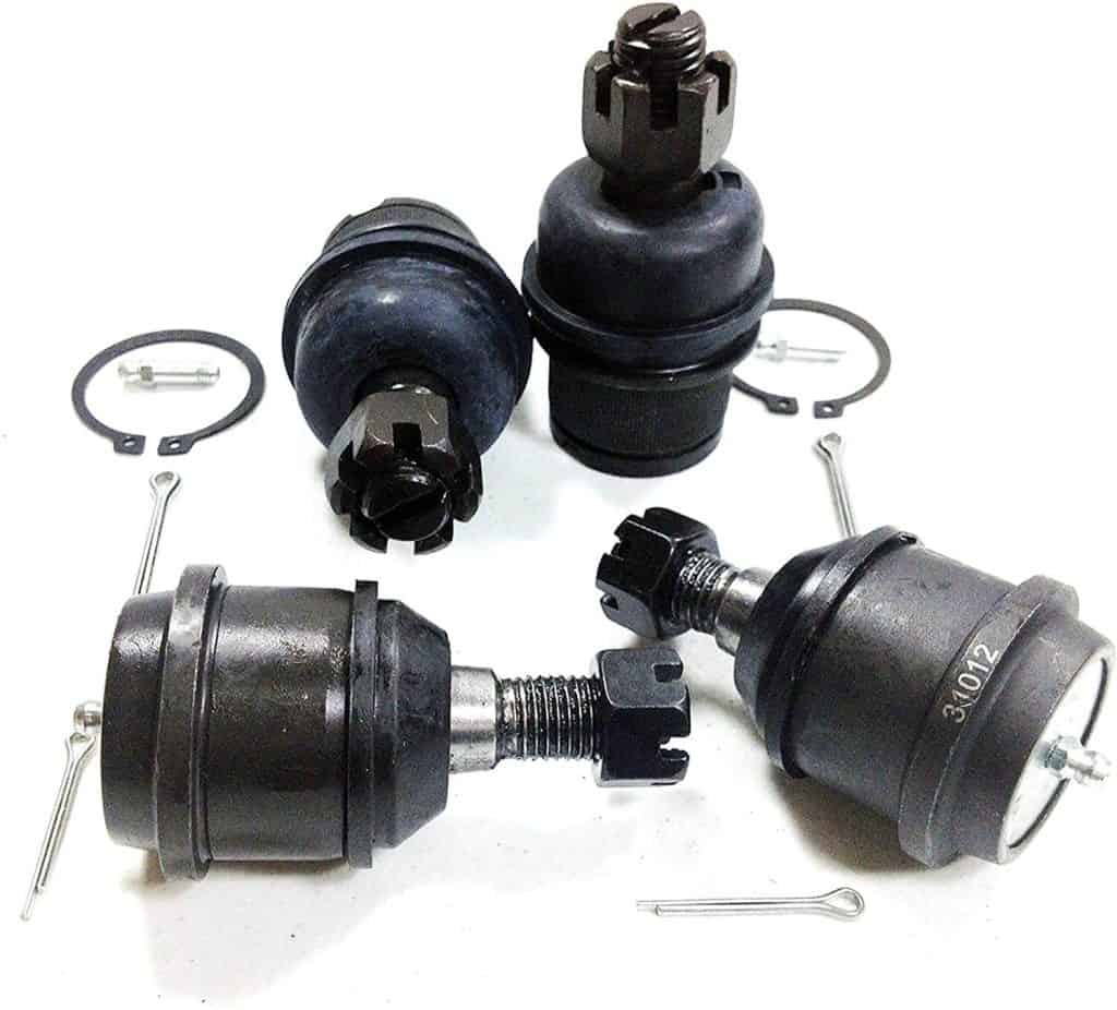 4 Piece Suspension Kit Front Upper & Lower Ball Joints