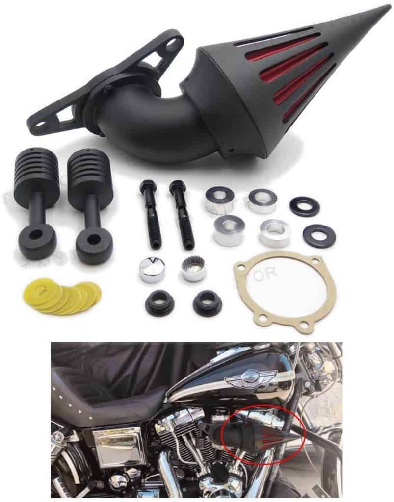 HTTMT MT226-BK Black Air Cleaner Kits