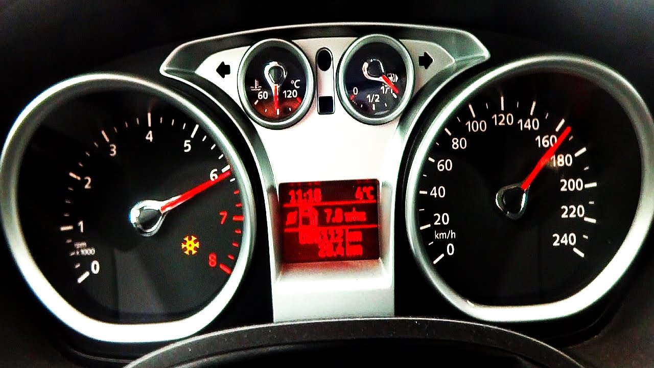 ford fusion mileage display not working