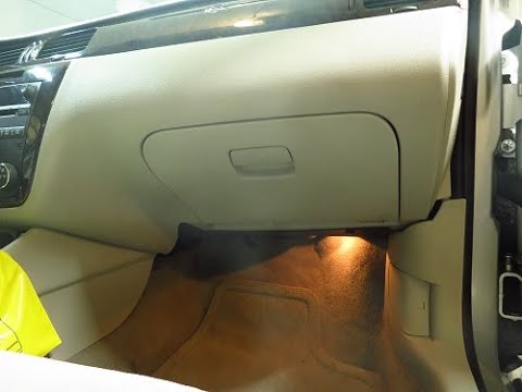 Essential things that can be stored in the glove box