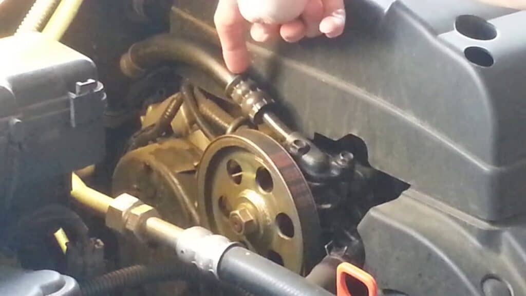 How to fix 2002 Honda Odyssey power steering pump noise